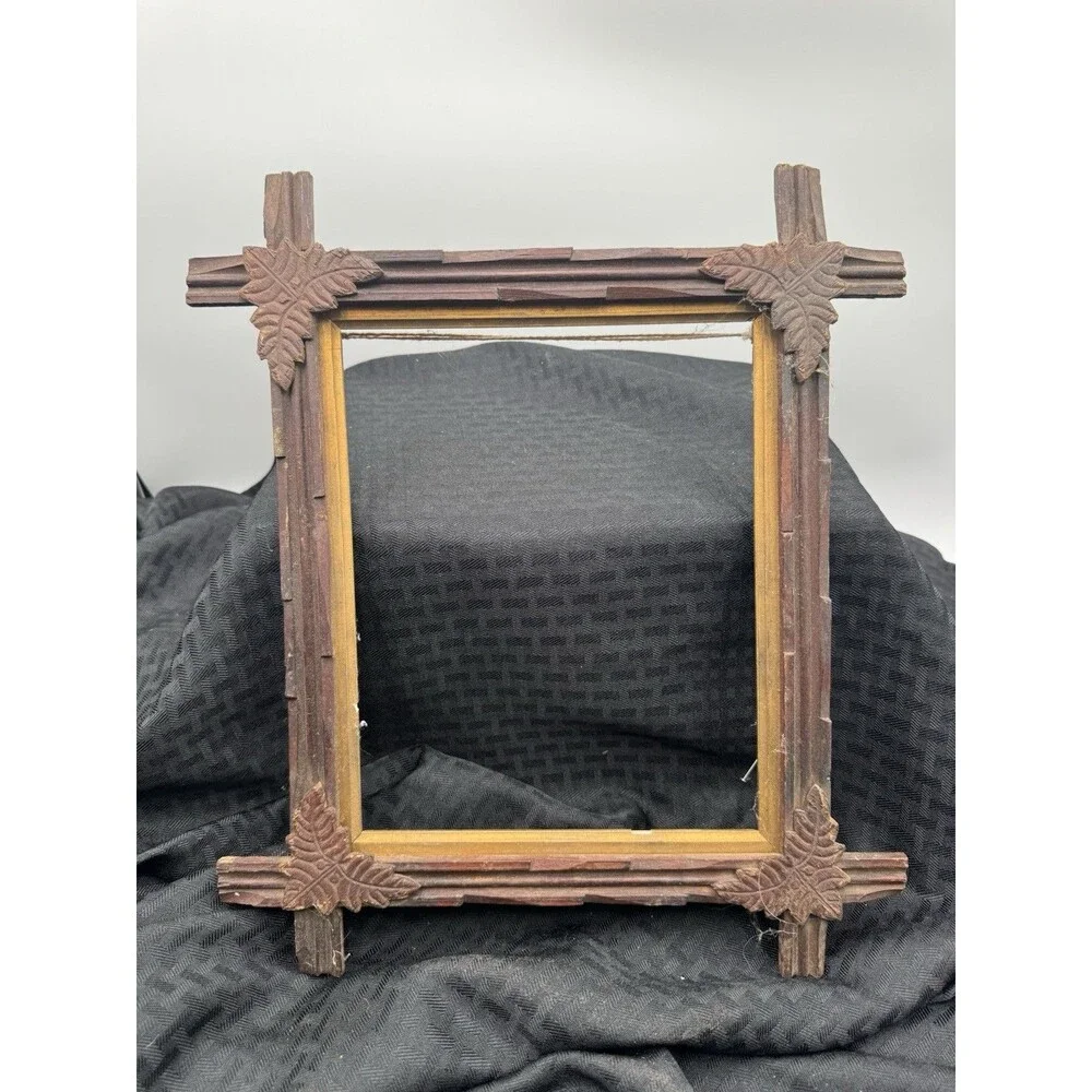 Antique Wooden Photo Frame